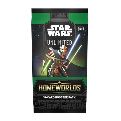 Fantasy Flight Games Star Wars: Unlimited - Homeworlds - Booster Pack available at Northumbrian Tin Soldier