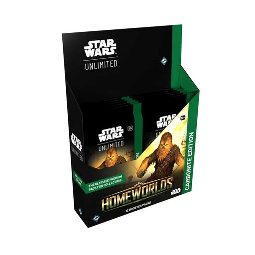 Fantasy Flight Games Star Wars: Unlimited - Homeworlds - Carbonite Edition Booster Box available at Northumbrian Tin Soldier