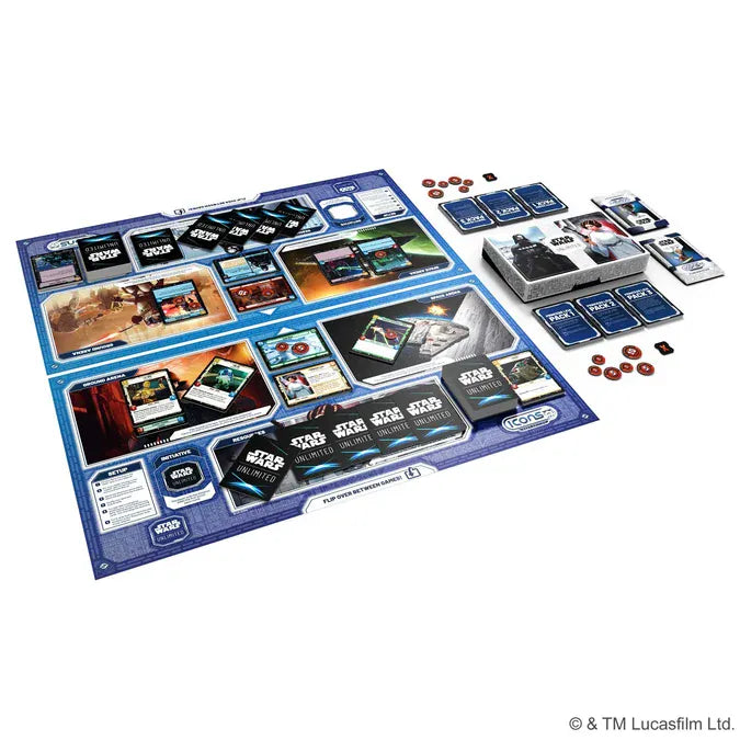 Fantasy Flight Games Star Wars: Unlimited - ICONS 2027 - Two-Player Starter Set available at Northumbrian Tin Soldier