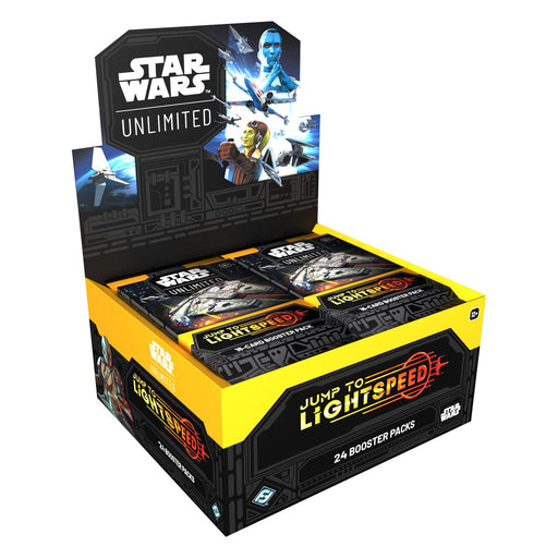 Fantasy Flight Games Star Wars: Unlimited - Jump to Lightspeed - Booster Box available at Northumbrian Tin Soldier