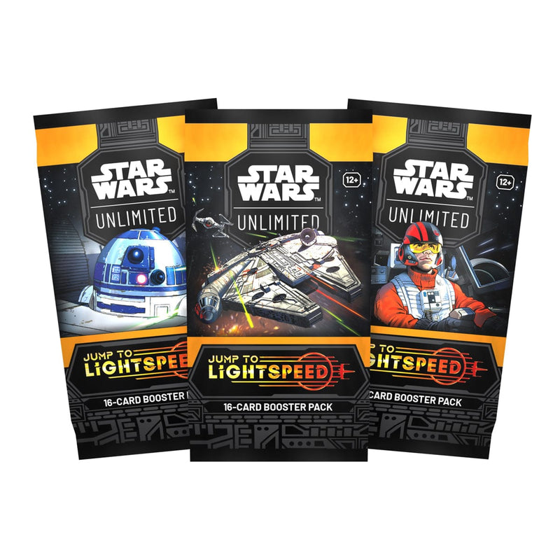 Fantasy Flight Games Star Wars: Unlimited - Jump to Lightspeed - Booster Box available at Northumbrian Tin Soldier
