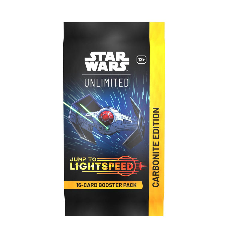 Fantasy Flight Games Star Wars: Unlimited - Jump to Lightspeed - Carbonite Edition Booster Box available at Northumbrian Tin Soldier