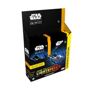 Fantasy Flight Games Star Wars: Unlimited - Jump to Lightspeed - Carbonite Edition Booster Box available at Northumbrian Tin Soldier