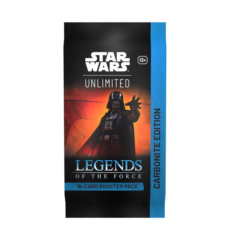 Fantasy Flight Games Star Wars: Unlimited - Legends of the Force  - Carbonite Edition Booster Box available at Northumbrian Tin Soldier