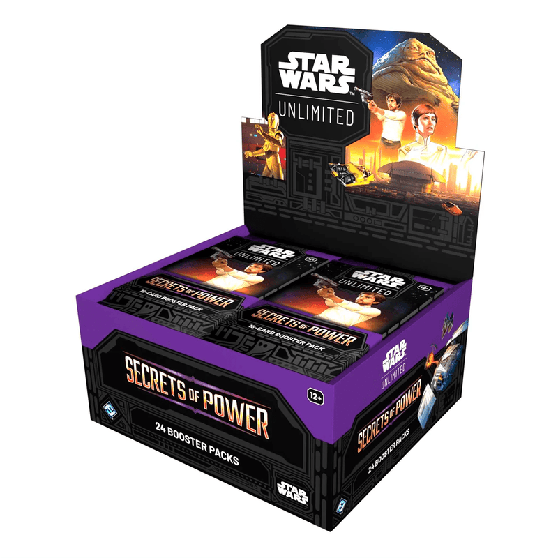 Fantasy Flight Games Star Wars: Unlimited - Secrets of Power - Booster Box available at Northumbrian Tin Soldier