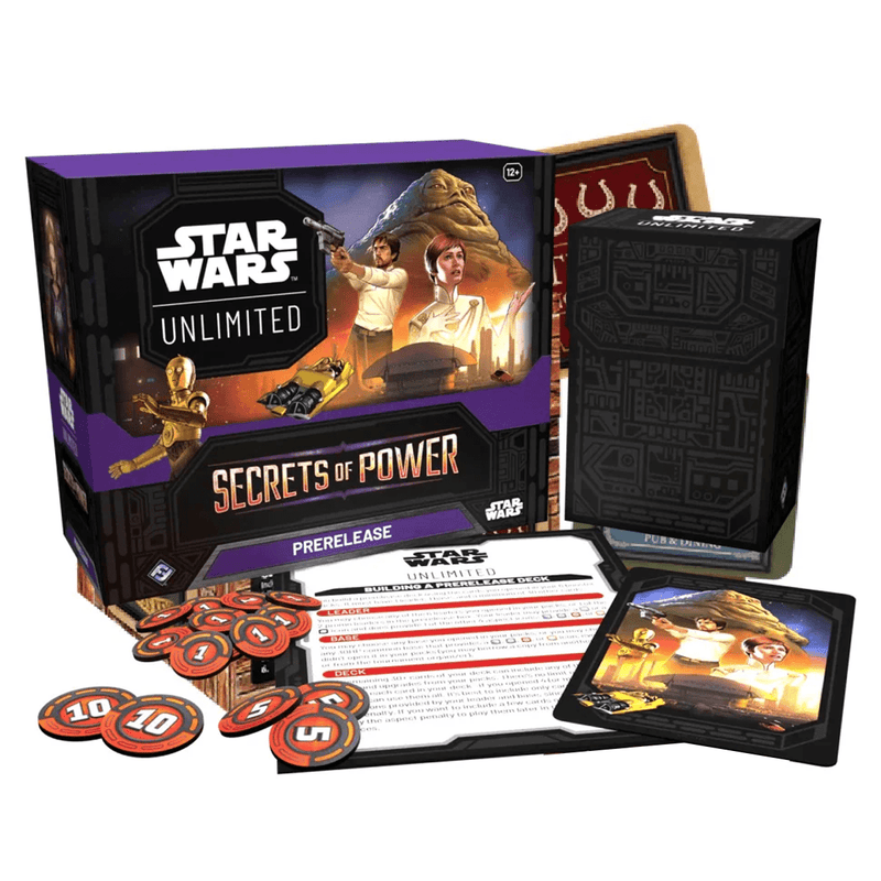 Fantasy Flight Games Star Wars: Unlimited - Secrets of Power - Prerelease Kit available at Northumbrian Tin Soldier