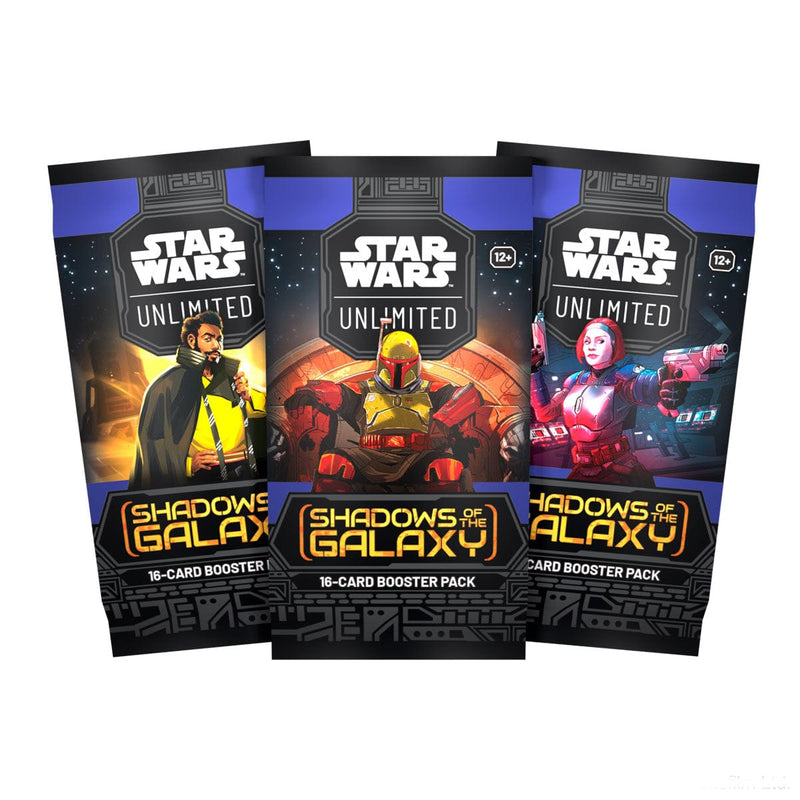 Fantasy Flight Games Star Wars: Unlimited - Shadows of the Galaxy Booster Box available at Northumbrian Tin Soldier