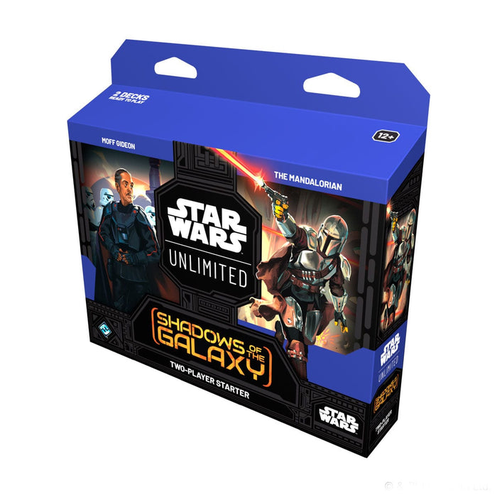 Fantasy Flight Games Star Wars: Unlimited - Shadows of the Galaxy - Two-Player Starter Set available at Northumbrian Tin Soldier