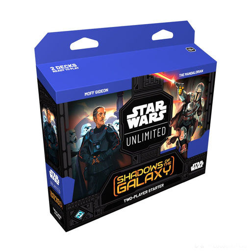 Fantasy Flight Games Star Wars: Unlimited - Shadows of the Galaxy - Two-Player Starter Set available at Northumbrian Tin Soldier