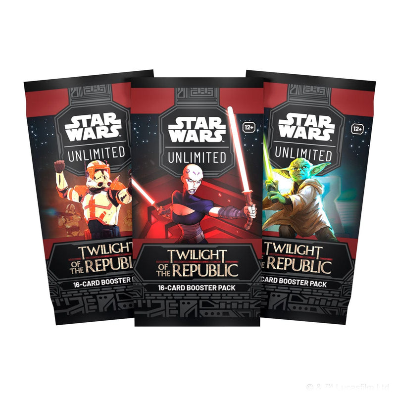 Fantasy Flight Games Star Wars: Unlimited - Twilight of the Republic - Booster Box available at Northumbrian Tin Soldier
