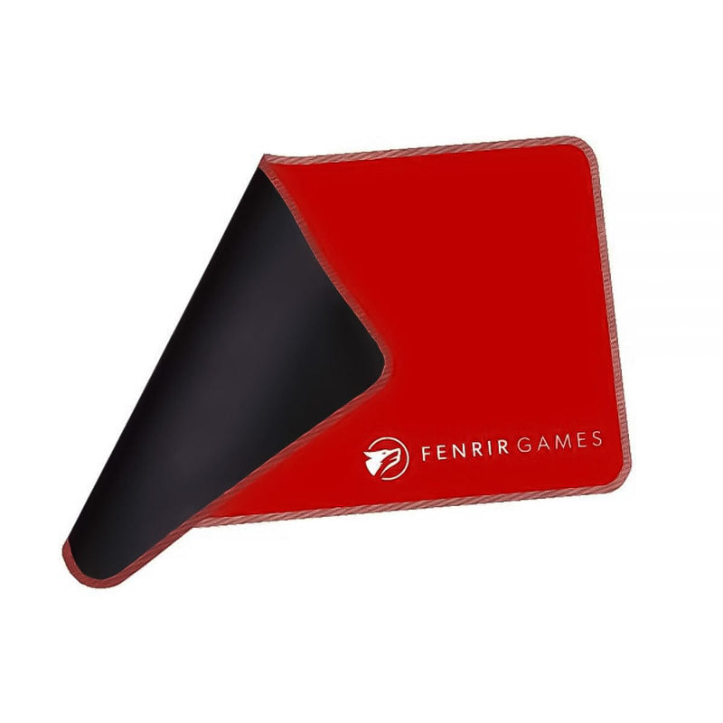 Fenrir Games Total Pro Edge Playmat - Solid Colour Red available at Northumbrian Tin Soldier