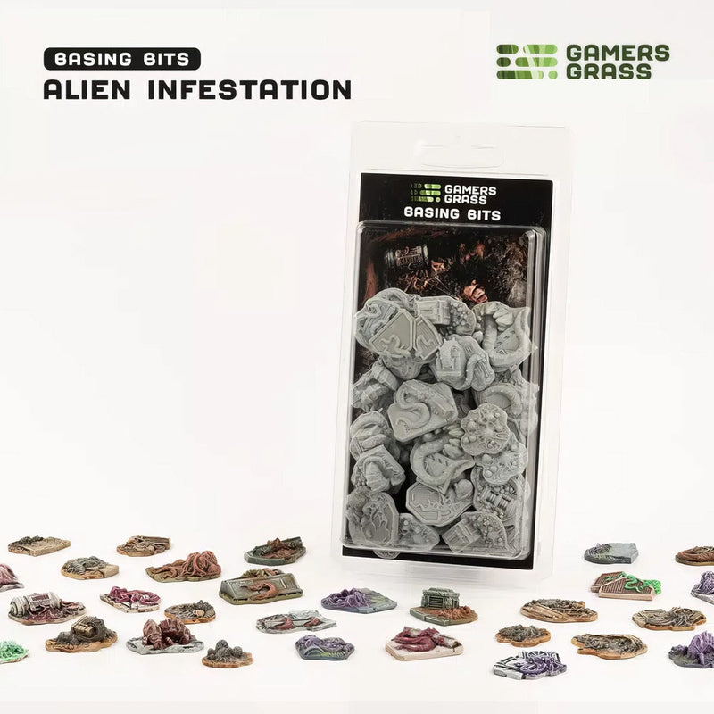 Gamers Grass Basing Bits - Alien Infestation Basing Materials available at Northumbrian Tin Soldier