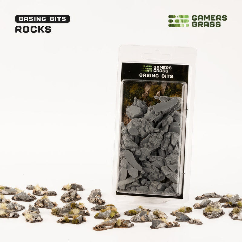 Gamers Grass Basing Bits - Rocks Basing Materials available at Northumbrian Tin Soldier