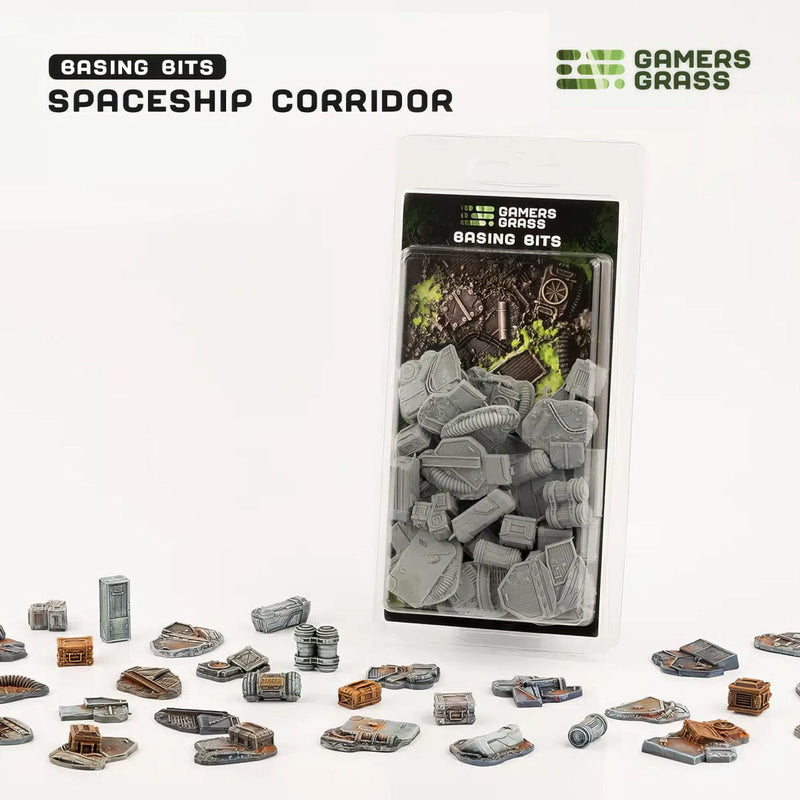Gamers Grass Basing Bits - Spaceship Corridor Basing Materials available at Northumbrian Tin Soldier