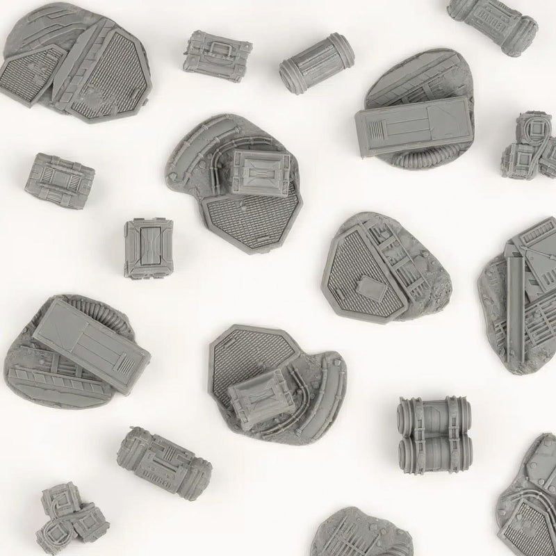 Gamers Grass Basing Bits - Spaceship Corridor Basing Materials available at Northumbrian Tin Soldier