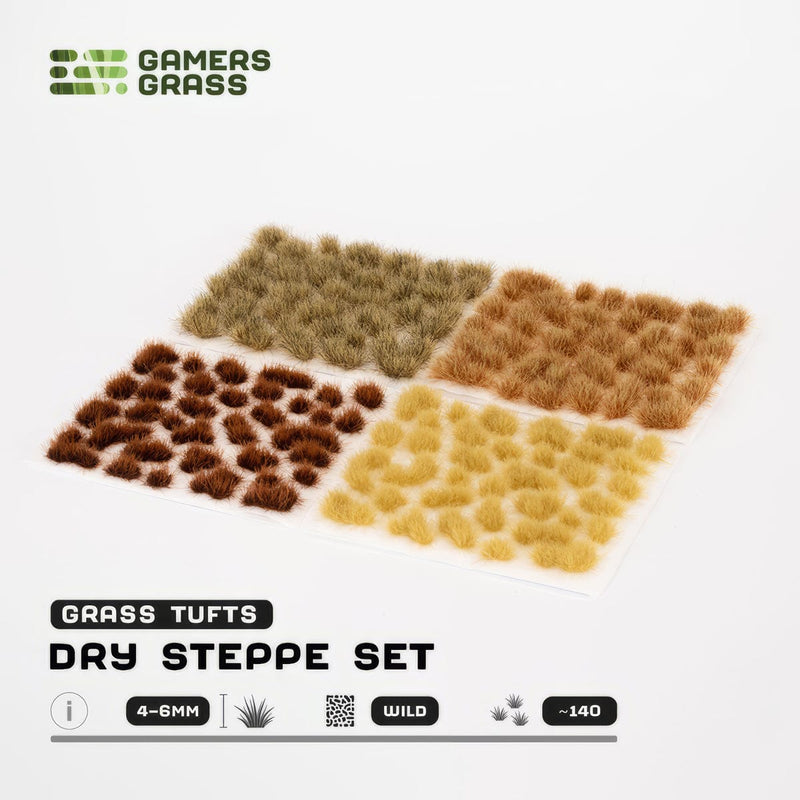 Gamers Grass Dry Steppe Set Basing Materials available at Northumbrian Tin Soldier
