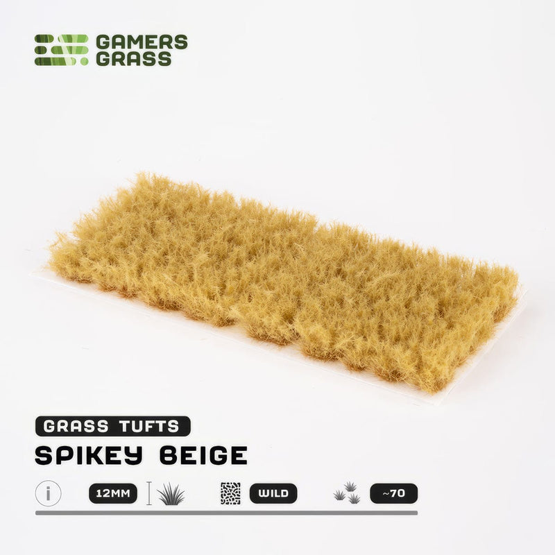 Gamers Grass Gamers Grass: 12mm Wild Tufts - Spikey Beige Basing Materials available at Northumbrian Tin Soldier