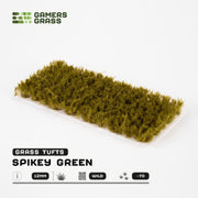 Gamers Grass Gamers Grass: 12mm Wild Tufts -Spikey Green Basing Materials available at Northumbrian Tin Soldier