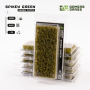 Gamers Grass Gamers Grass: 12mm Wild Tufts -Spikey Green Basing Materials available at Northumbrian Tin Soldier