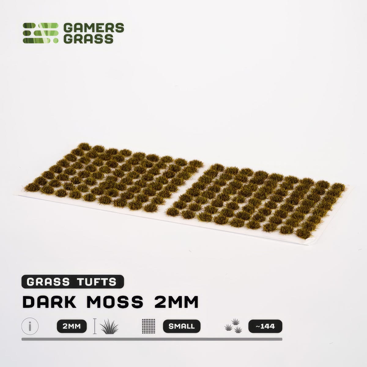 Gamers Grass - 2mm Small Tufts - Dark Moss — Northumbrian Tin Soldier