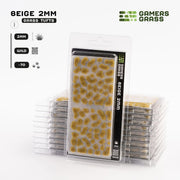 Gamers Grass Gamers Grass: 2mm Wild Tufts - Beige Basing Materials available at Northumbrian Tin Soldier