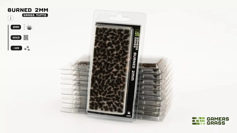 Gamers Grass Gamers Grass - 2mm Wild Tufts - Burned available at Northumbrian Tin Soldier