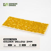 Gamers Grass Gamers Grass - 2mm Wild Tufts - Golden Yellow available at Northumbrian Tin Soldier