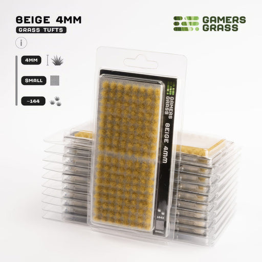 Gamers Grass Gamers Grass: 4mm Small Tufts - Beige Basing Materials available at Northumbrian Tin Soldier