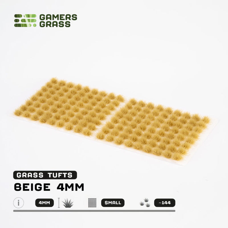 Gamers Grass Gamers Grass: 4mm Small Tufts - Beige Basing Materials available at Northumbrian Tin Soldier