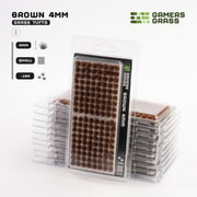 Gamers Grass Gamers Grass: 4mm Small Tufts - Brown Basing Materials available at Northumbrian Tin Soldier