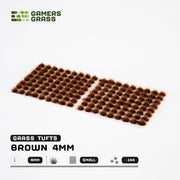 Gamers Grass Gamers Grass: 4mm Small Tufts - Brown Basing Materials available at Northumbrian Tin Soldier
