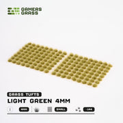 Gamers Grass Gamers Grass: 4mm Small Tufts - Light Green Basing Materials available at Northumbrian Tin Soldier