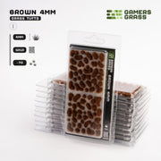 Gamers Grass Gamers Grass: 4mm Wild Tufts - Brown Basing Materials available at Northumbrian Tin Soldier