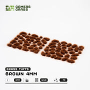 Gamers Grass Gamers Grass: 4mm Wild Tufts - Brown Basing Materials available at Northumbrian Tin Soldier