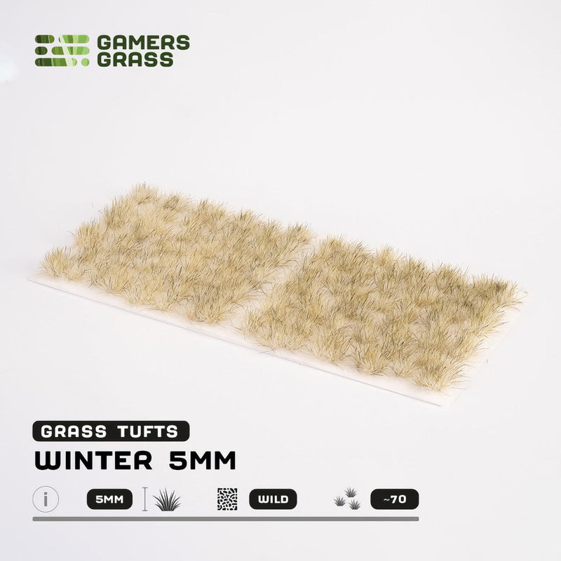 Gamers Grass Gamers Grass: 5mm Wild Tufts - Winter Basing Materials available at Northumbrian Tin Soldier
