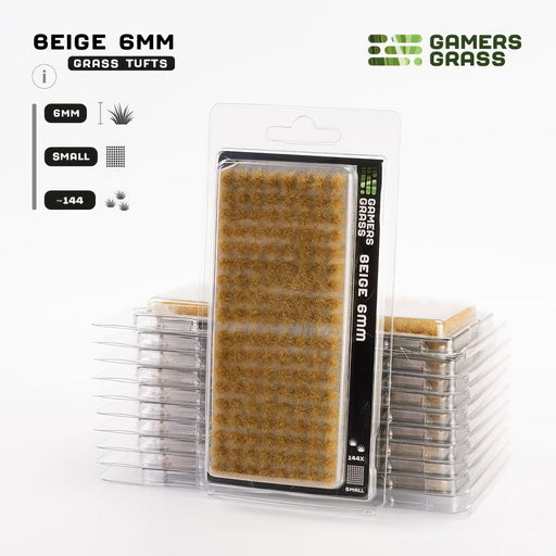 Gamers Grass Gamers Grass: 6mm Small Tufts - Beige Basing Materials available at Northumbrian Tin Soldier