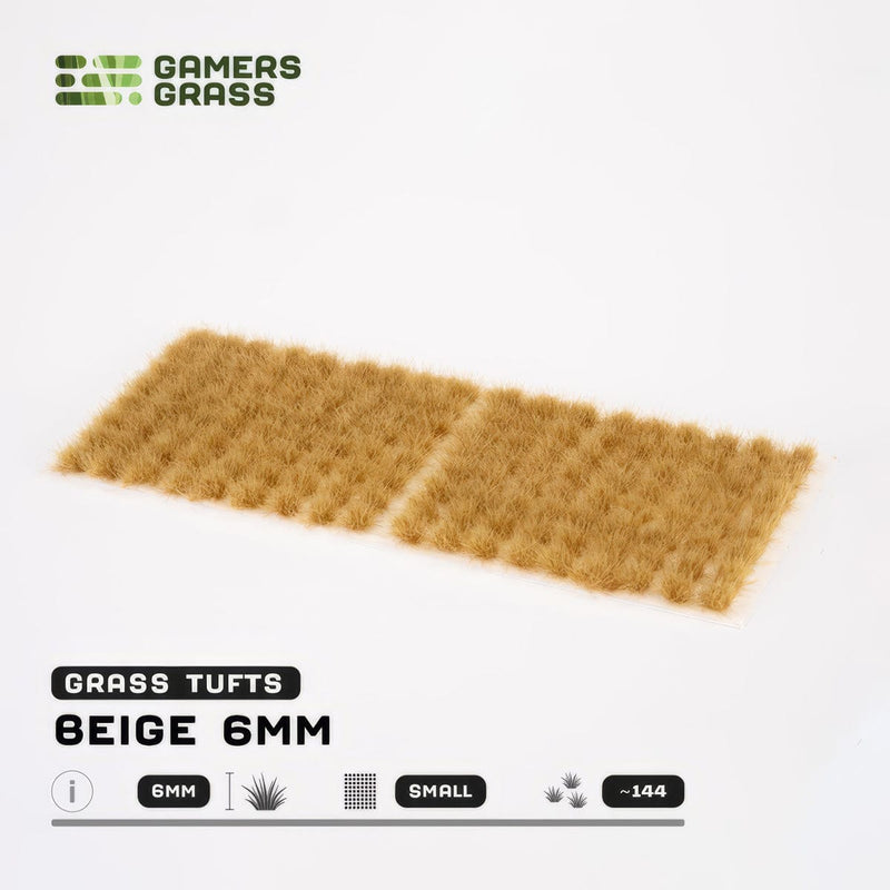 Gamers Grass Gamers Grass: 6mm Small Tufts - Beige Basing Materials available at Northumbrian Tin Soldier