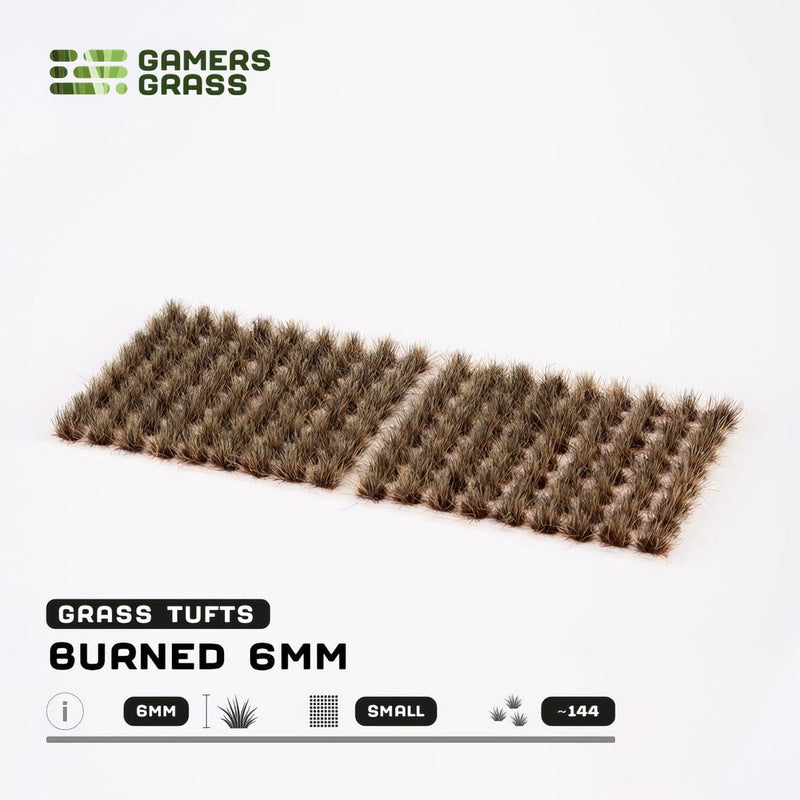Gamers Grass Gamers Grass: 6mm Small Tufts - Burned Tufts Basing Materials available at Northumbrian Tin Soldier