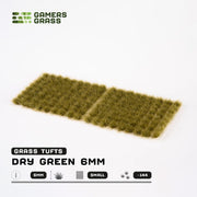 Gamers Grass Gamers Grass: 6mm Small Tufts - Dry Green Basing Materials available at Northumbrian Tin Soldier