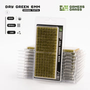 Gamers Grass Gamers Grass: 6mm Small Tufts - Dry Green Basing Materials available at Northumbrian Tin Soldier