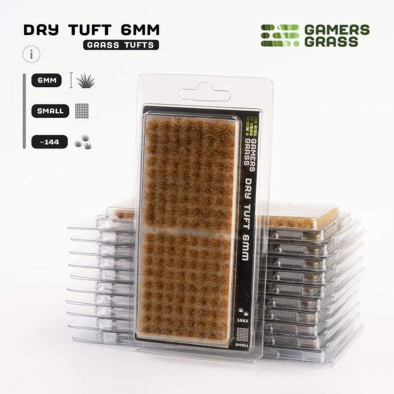 Gamers Grass Gamers Grass: 6mm Small Tufts - Dry Tuft Basing Materials available at Northumbrian Tin Soldier