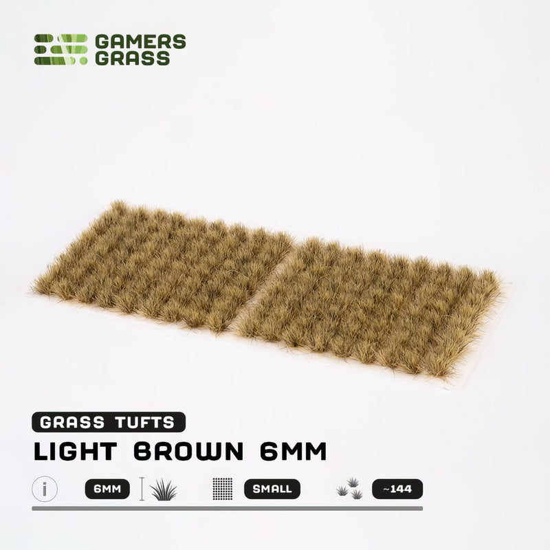 Gamers Grass Gamers Grass: 6mm Small Tufts - Light Brown Basing Materials available at Northumbrian Tin Soldier