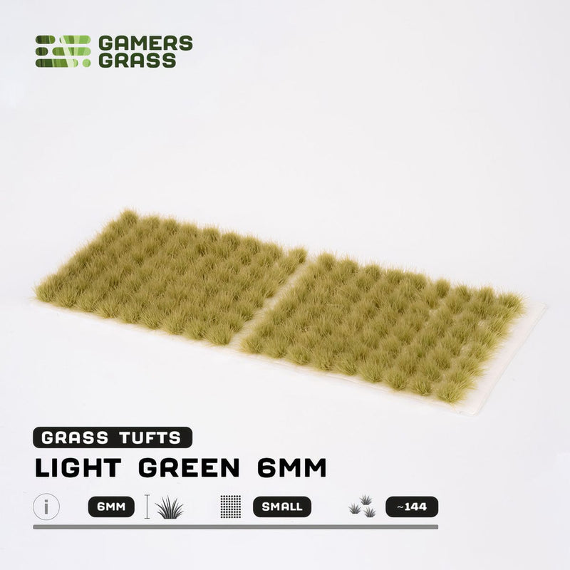Gamers Grass Gamers Grass: 6mm Small Tufts - Light Green Basing Materials available at Northumbrian Tin Soldier