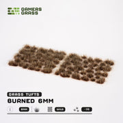 Gamers Grass Gamers Grass: 6mm Wild Tufts - Burned Tufts Basing Materials available at Northumbrian Tin Soldier