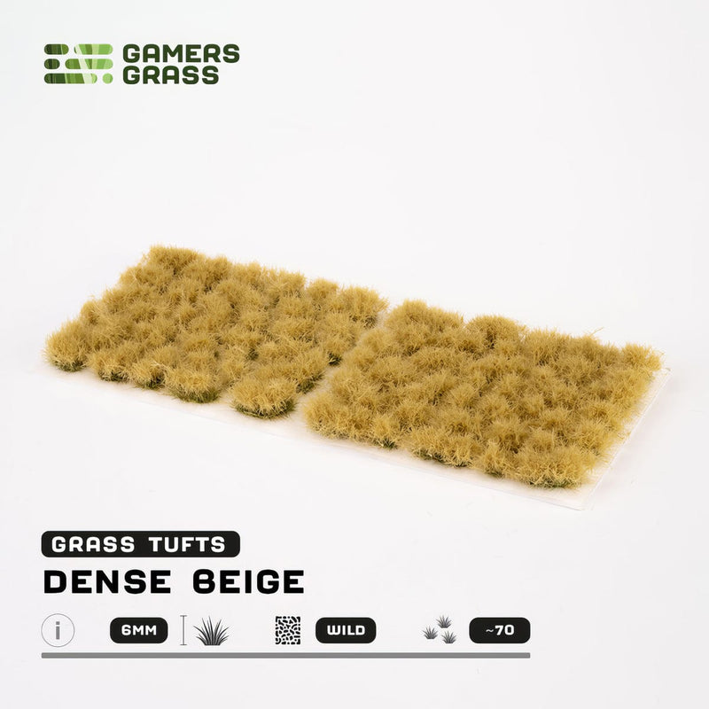 Gamers Grass Gamers Grass: 6mm Wild Tufts - Dense Beige Basing Materials available at Northumbrian Tin Soldier