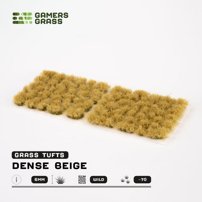 Gamers Grass Gamers Grass: 6mm Wild Tufts - Dense Beige Basing Materials available at Northumbrian Tin Soldier