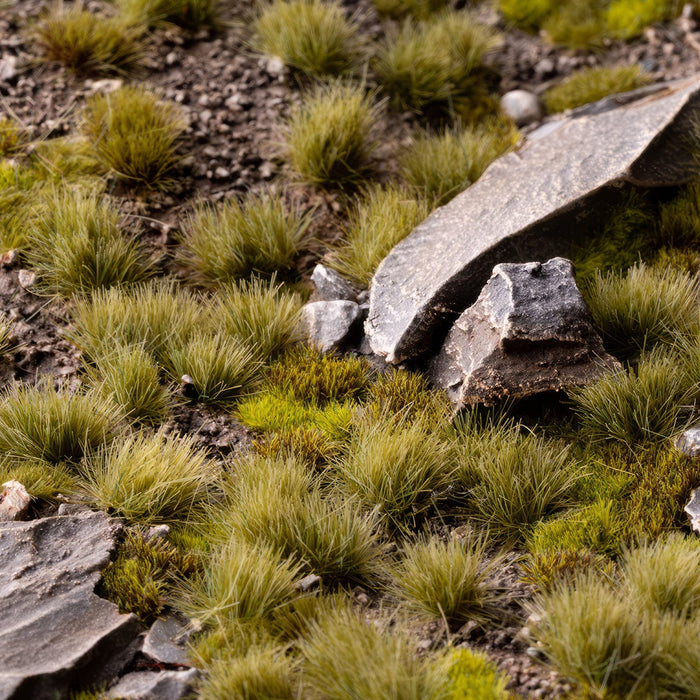Gamers Grass Gamers Grass: 6mm Wild Tufts - Dry Green Basing Materials available at Northumbrian Tin Soldier