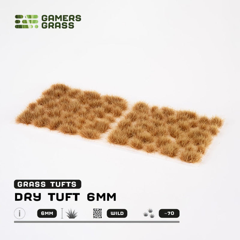 Gamers Grass Gamers Grass: 6mm Wild Tufts - Dry Tuft Basing Materials available at Northumbrian Tin Soldier