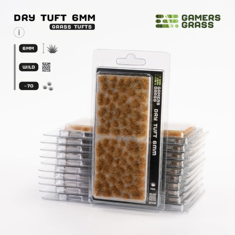 Gamers Grass Gamers Grass: 6mm Wild Tufts - Dry Tuft Basing Materials available at Northumbrian Tin Soldier