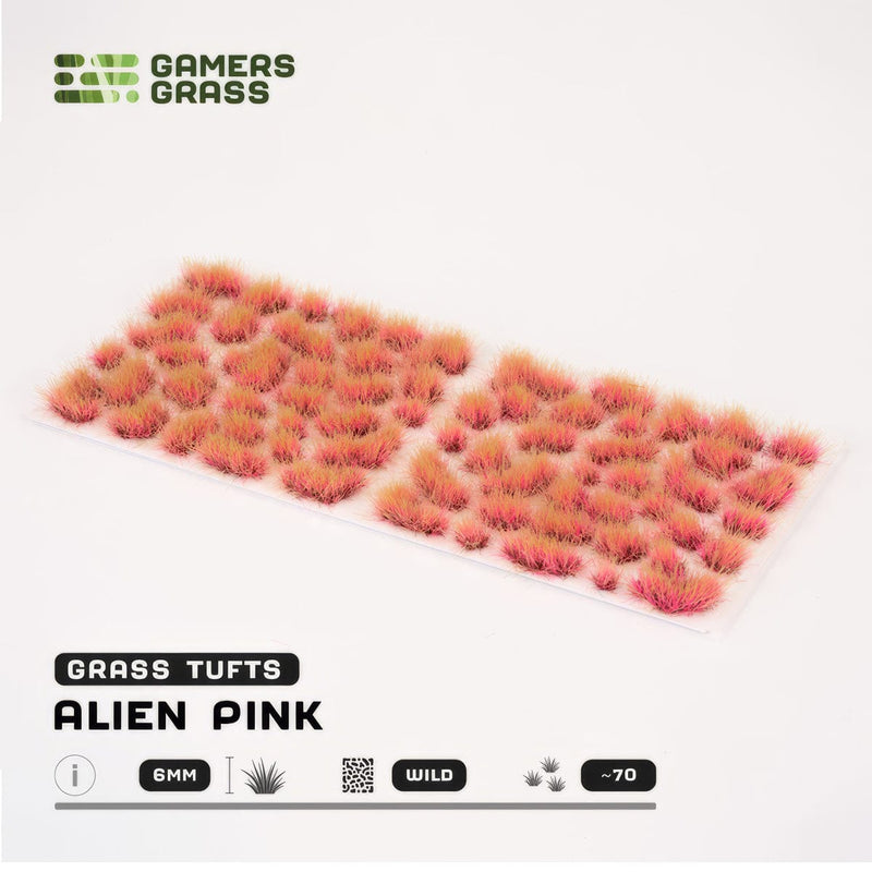 Gamers Grass Gamers Grass: Alien Tufts 6mm - Alien Pink Basing Materials available at Northumbrian Tin Soldier